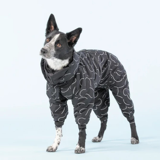 Водонепроникний зимовий костюм зі світловідбиваючим візерунком для собак PAIKKA Winter Suit