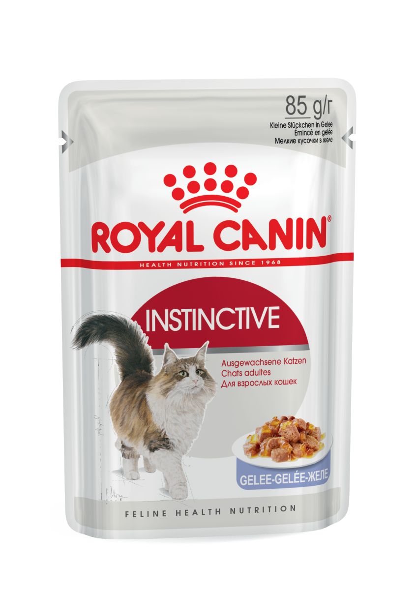 Вологий корм в желе для дорослих котів та кішок віком до 7 років Royal Canin Instinctive Jelly Вологий корм в желе для дорослих котів та кішок віком до 7 років Royal Canin Instinctive Jelly