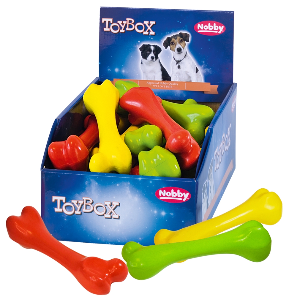 Жевательная игрушка для собак ToyBox Гибкая Косточка Bone Chew Nobby