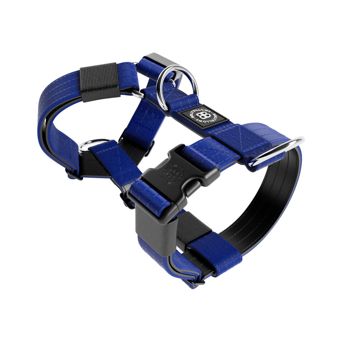 Тренировочная анатомическая шлея для щенков и маленьких собак тянущих поводок BullyBillows Mini TRI-Harness No Pull