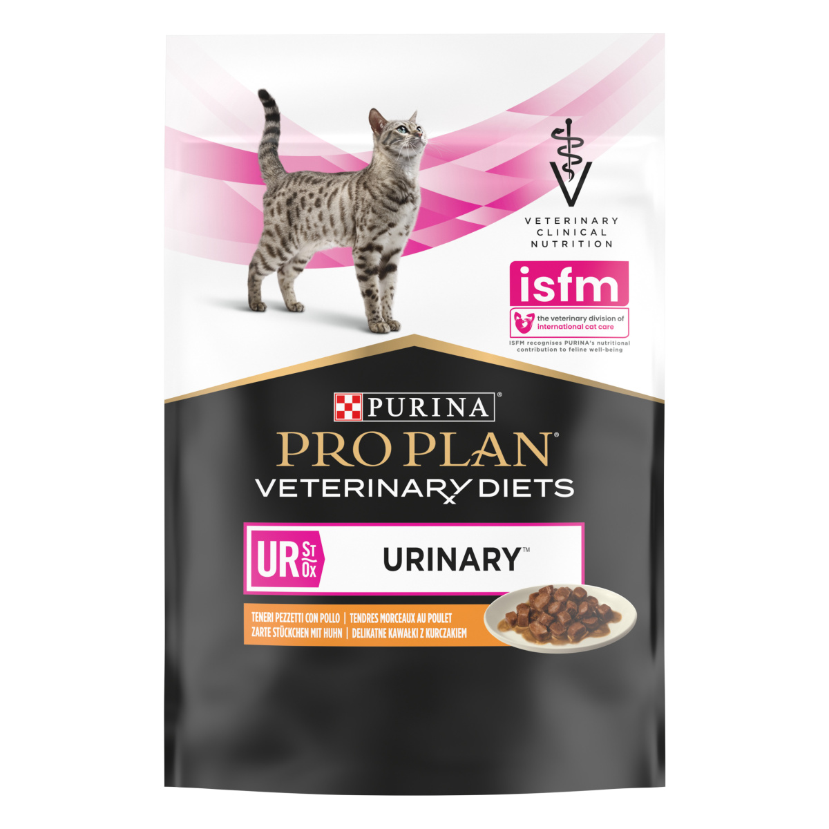 Вологий лікувальний корм з куркою для котів з сечокам'яною хворобою Purina Pro Plan Veterinary Diets UR Urinary St/Ox Complex Chicken Вологий лікувальний корм з куркою для котів з сечокам'яною хворобою Purina Pro Plan Veterinary Diets UR Urinary St/Ox Complex Chicken