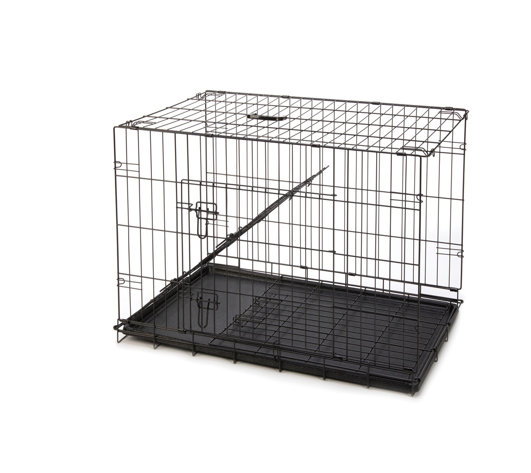 Складана металева клітина для собак зі знімним піддоном Imac Box Cane