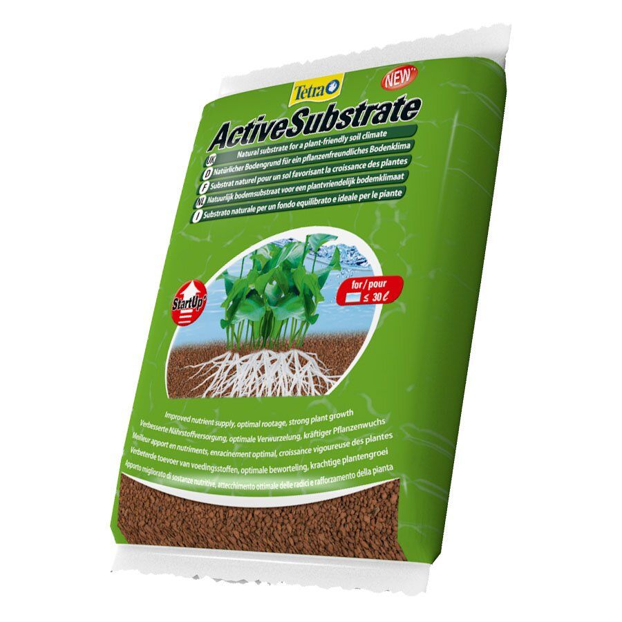 Натуральный грунт для аквариума с растениями Tetra Plant ActiveSubstrate