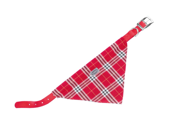 Нейлоновый ошейник-бандана для собак Шотландия Bandana Scotland Collar Nobby