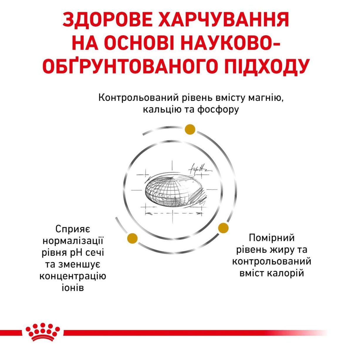 Сухой диетический лечебный корм для котов с мочекаменной болезнью Royal Canin Urinary S/O Moderate Calorie