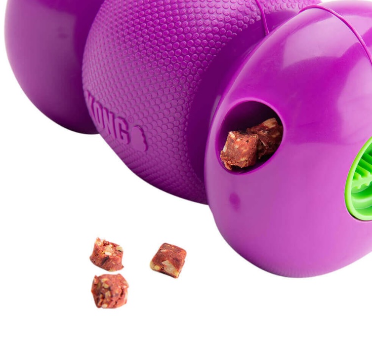 Игрушка для собак Гантель-Бумеранг для лакомств KONG Replay Dog Toy