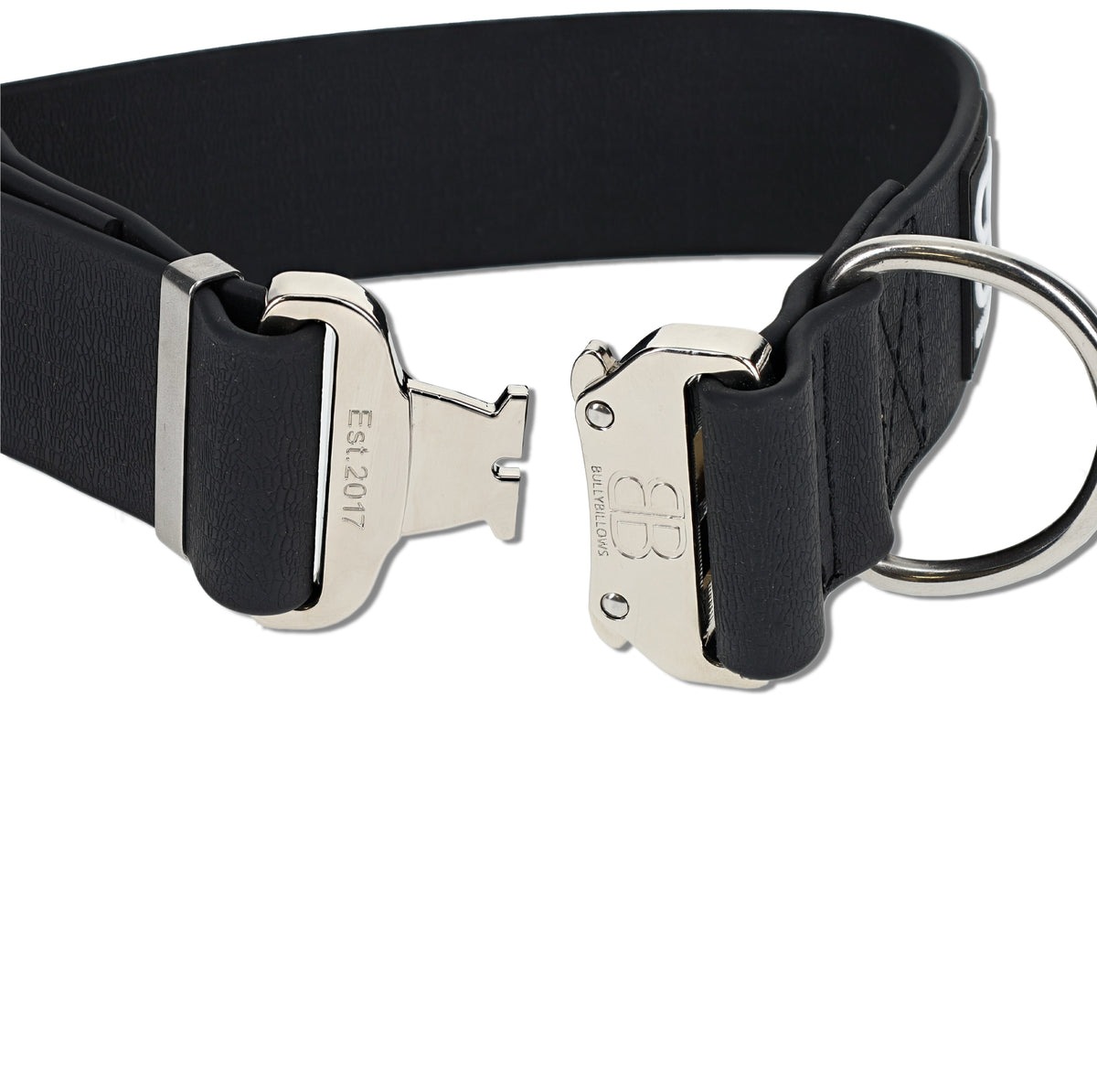 Водонепроникний широкий нашийник з ривковим замком для собак BullyBillows Billowthane Combat Collar 5 cm