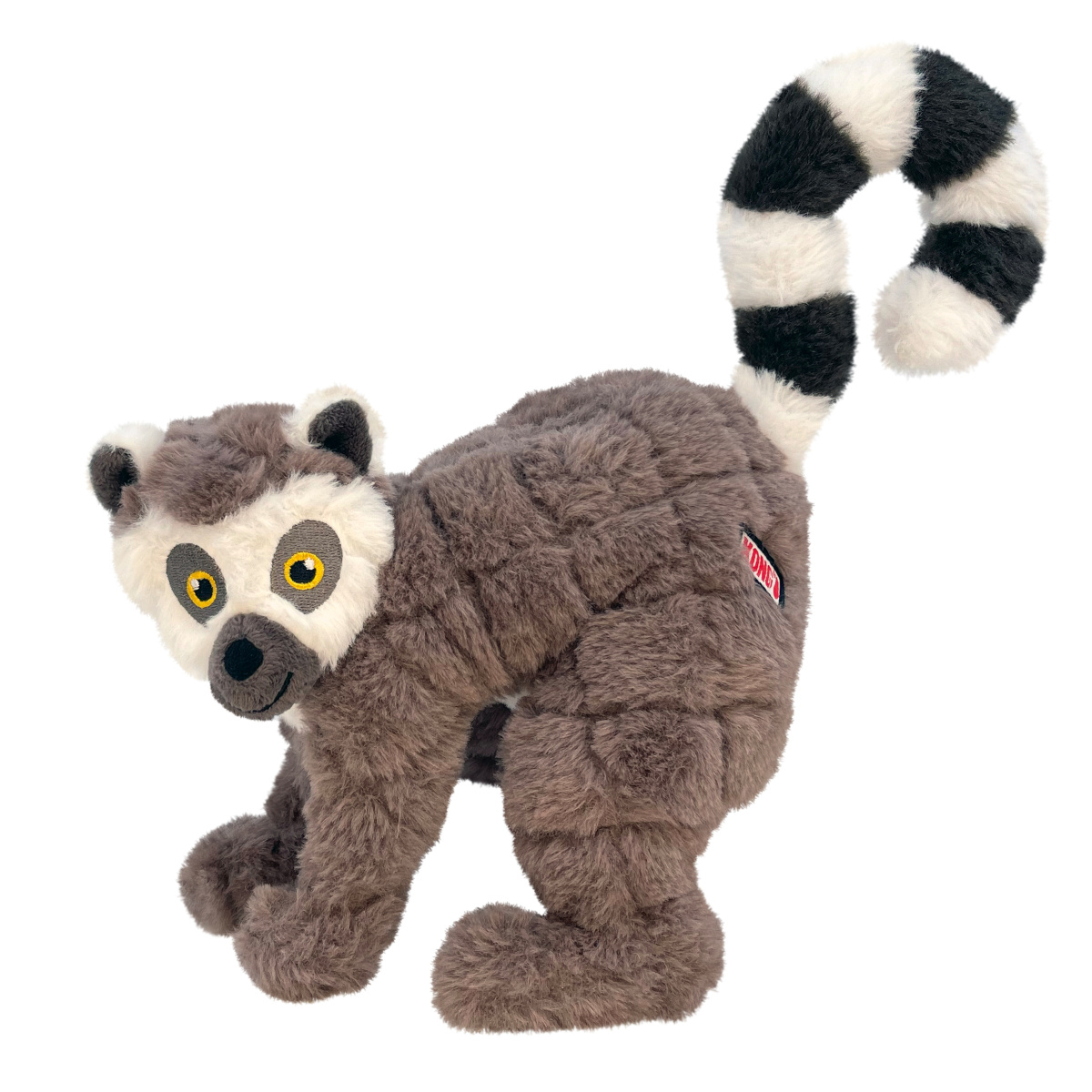 KONG Scampers Lemur М'яка іграшка для собак Плюшевий Лемур з пищалкою