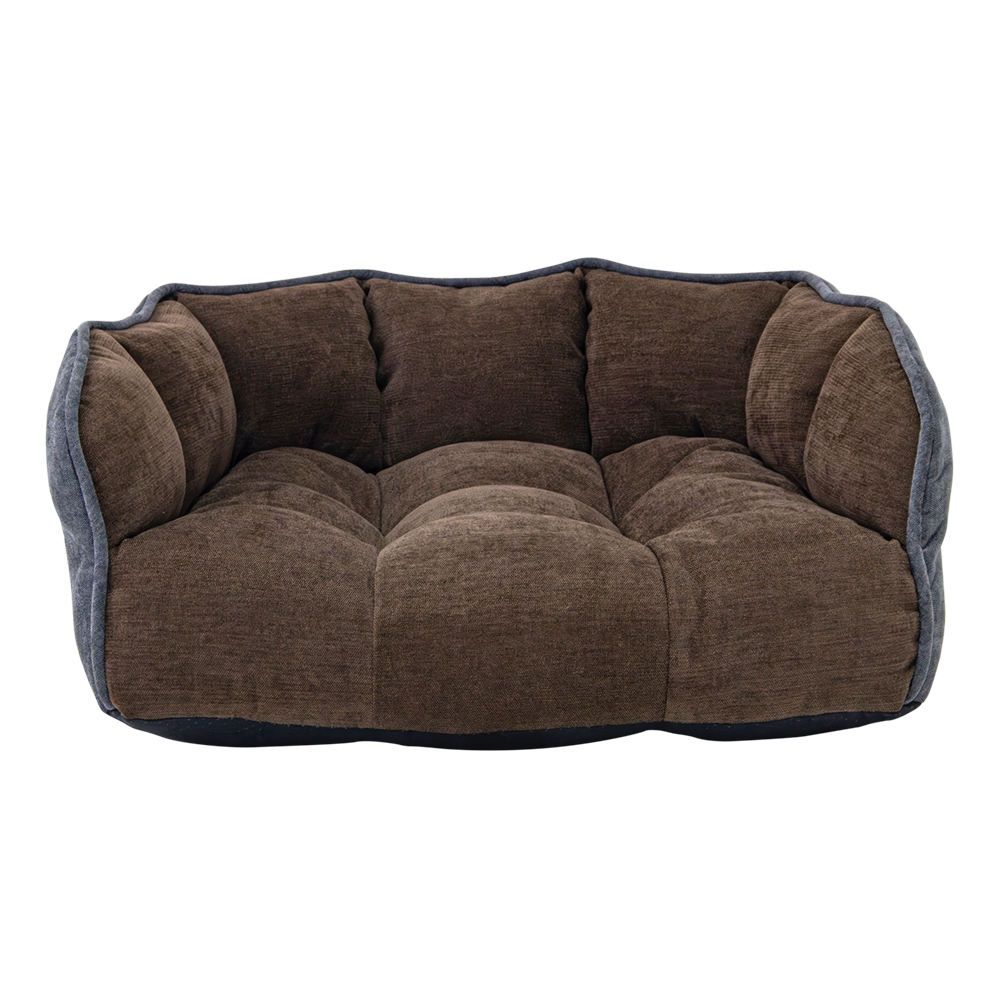 Антиковзкий диван для собак та котів Шеніл Miku Sofa Nobby