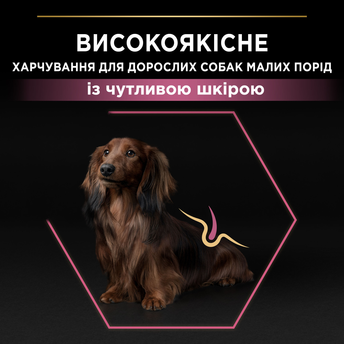 Сухий корм для собак маленьких порід з чутливою шкірою з Лососем Purina Pro Plan Small & Mini Adult 1+ Sensitive Skin Salmon