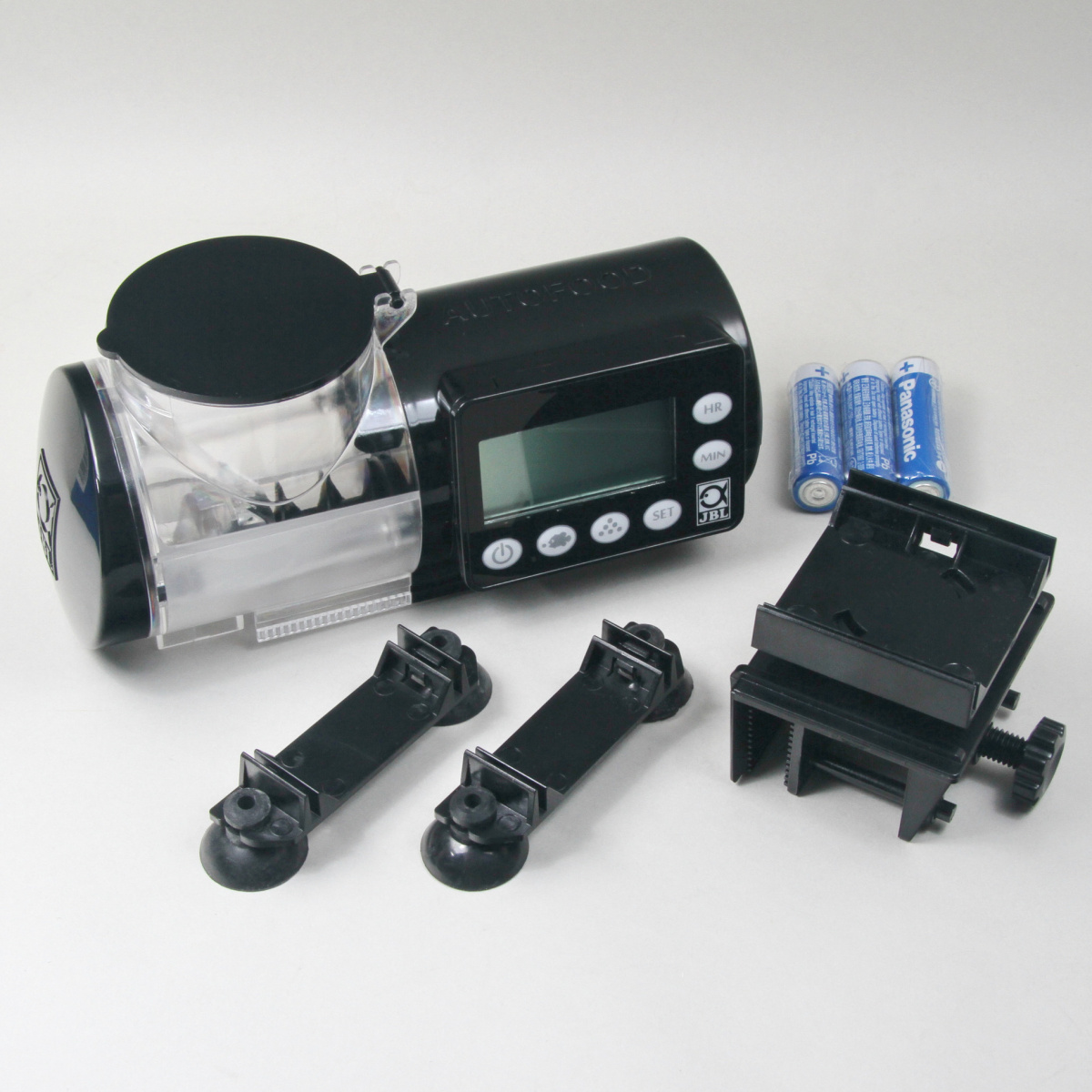 Автоматическая черная кормушка для аквариумных рыб JBL AutoFood Black