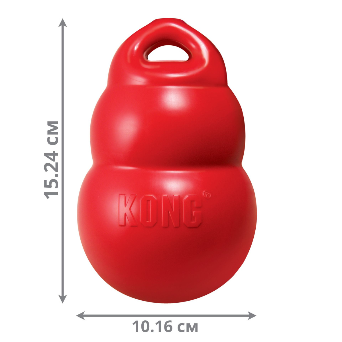 KONG Bounzer Розвиваюча іграшка для собак Гіря