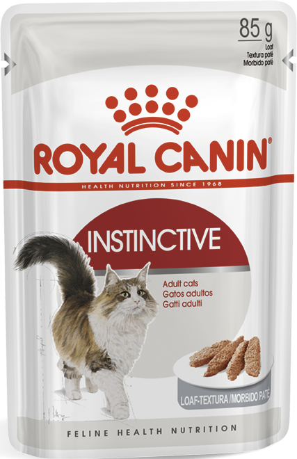 Влажный корм-паштет для взрослых котов и кошек в возрасте до 7 лет Royal Canin Instinctive Loaf