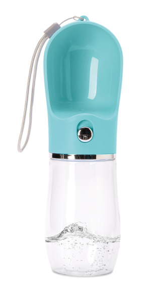 Дорожня пластикова напувалка з чашею для пиття для собак та котів Imac One Touch Water Bottle