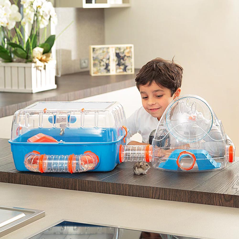 Клетка для хомяка с туннелями и мини-спорзалом Combi 2 Ferplast