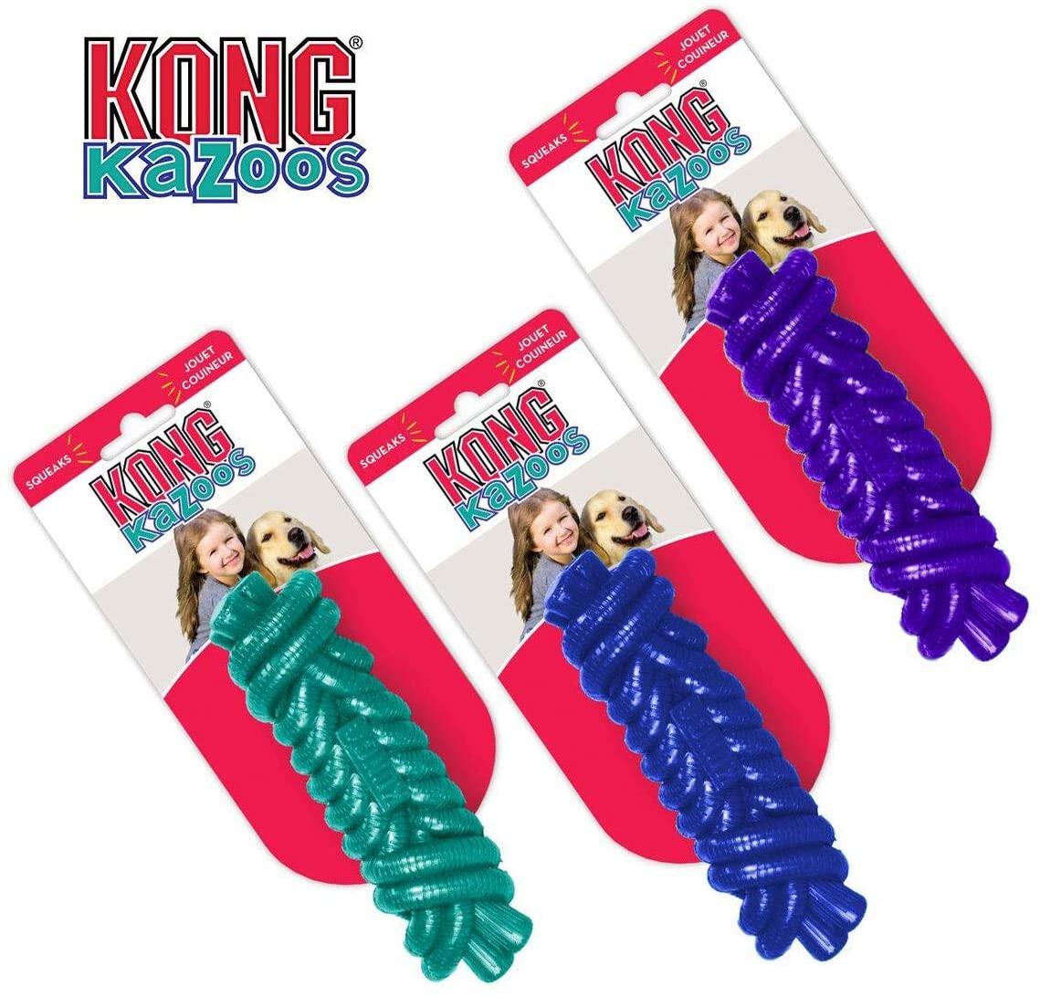 KONG Kazoos Тренувальна іграшка для собак Плетений Канат Апорт