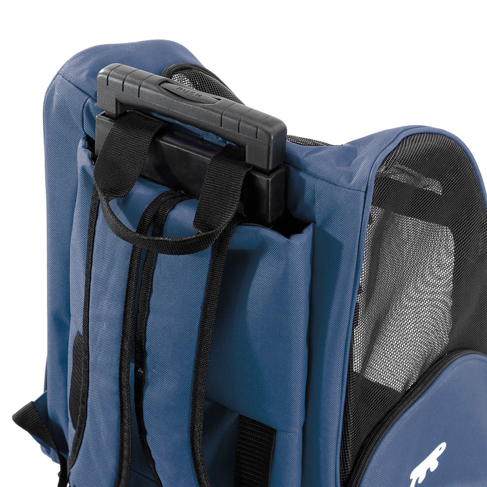 Дорожный рюкзак-тележка Трансформер для мелких собак и котов весом до 8 кг Trolley 2 in 1 Ferplast