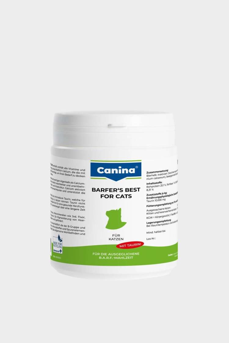 Витаминно-минеральный комплекс для котов на натуральном питании Canina Barfers Best for cats