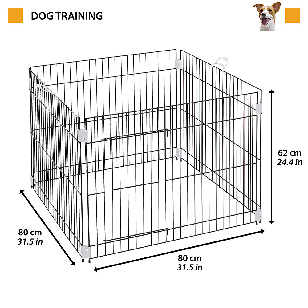 Металлический загон - клетка для щенков и взрослых собак Dog Training Ferplast