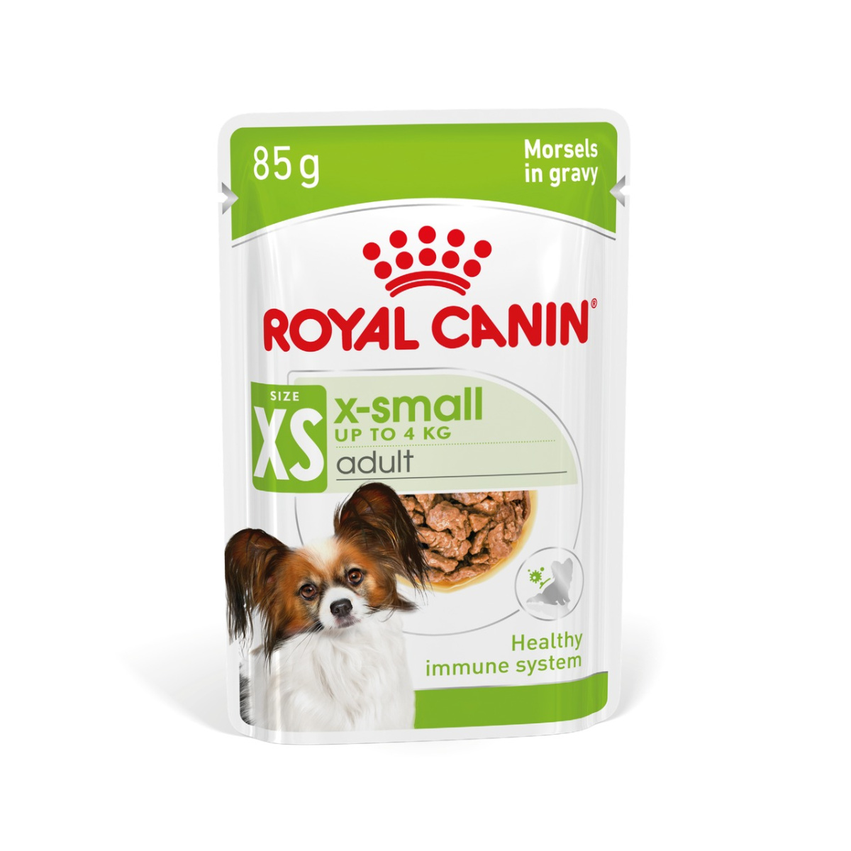 Влажный корм для собак миниатюрных пород в возрасте от 10 месяцев до 8 лет Royal Canin X-Small Adult