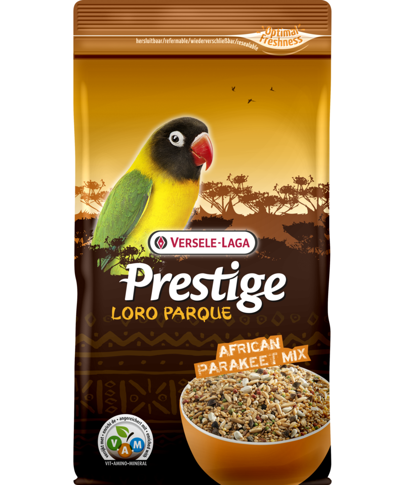 Корм для попугаев неразлучников, карликовых попугаев Versele-Laga Prestige Premium Loro Parque African Parakeet Mix