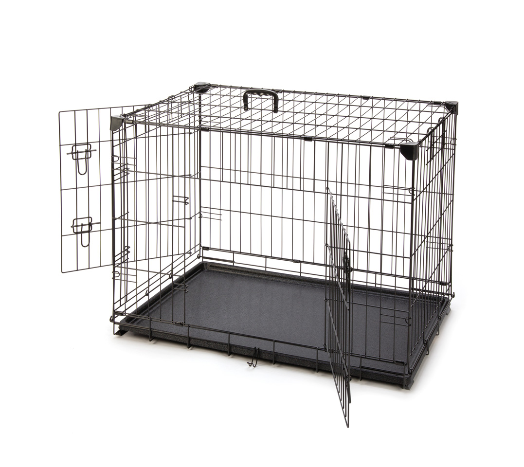 Складная металлическая клетка для собак со съемным поддоном Imac Box Cane
