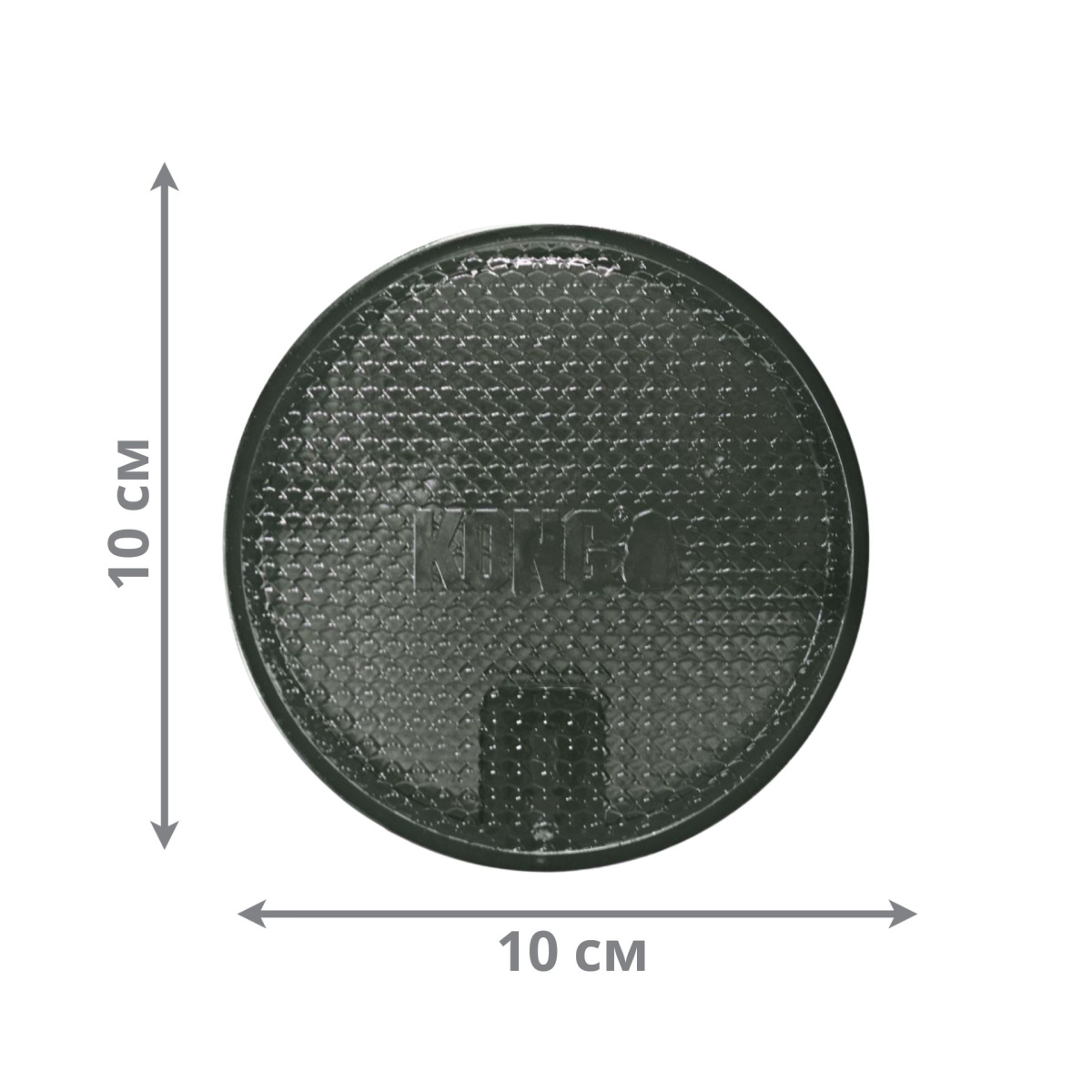 KONG DuraMax Puck Надміцна іграшка для собак Фрісбі з пищалкою