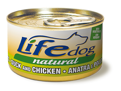 Консерва для собак Утка с Курицей Life Dog Natural Duck & Chiken