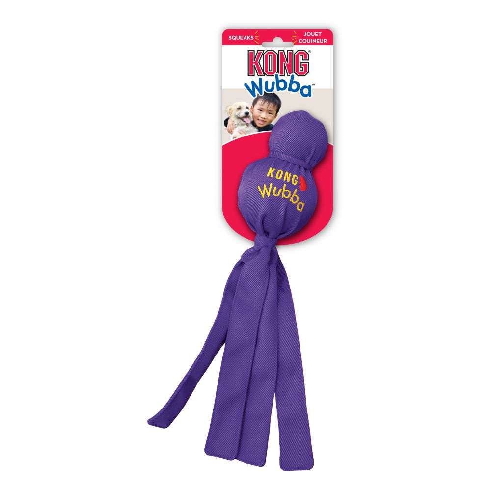 Игрушка для собак Вубба с пищалкой KONG Wubba Игрушка для собак Вубба с пищалкой KONG Wubba