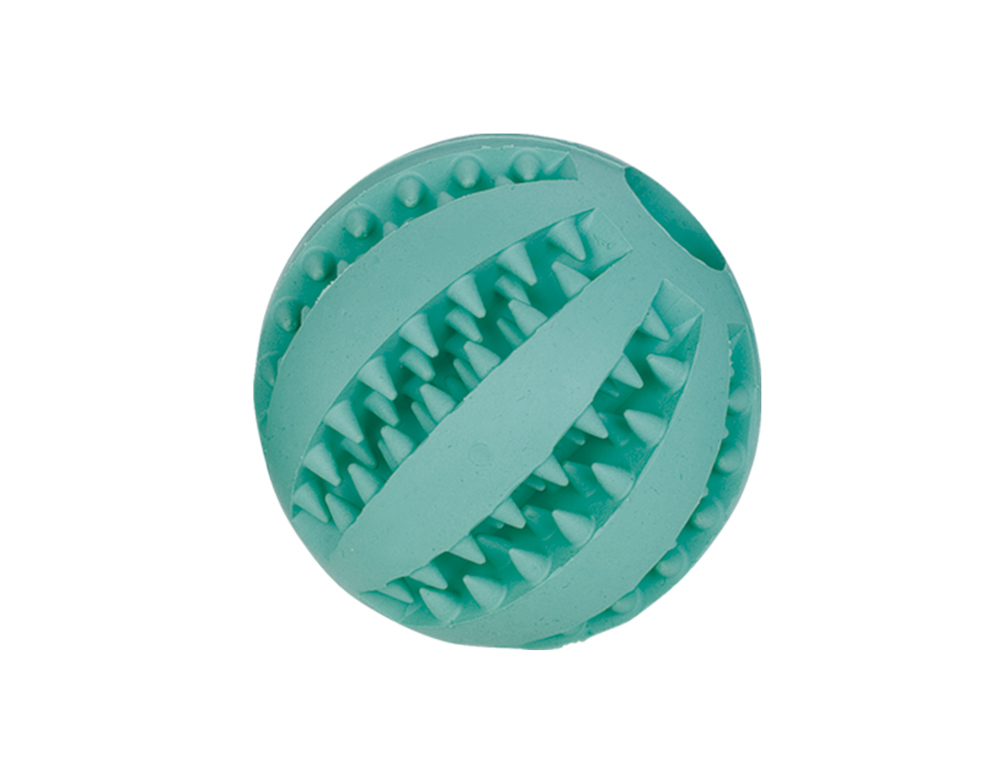 Игрушка для ухода за зубами собак Мячик со вкусом мяты Dental Mint Nobby
