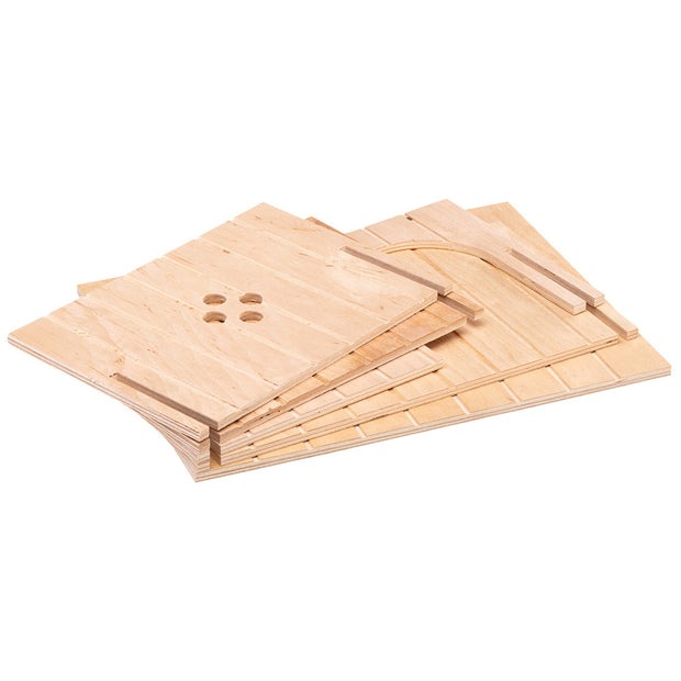 Деревянный домик для кроликов сертифицированный FSC Ferplast SIN 4646/4647