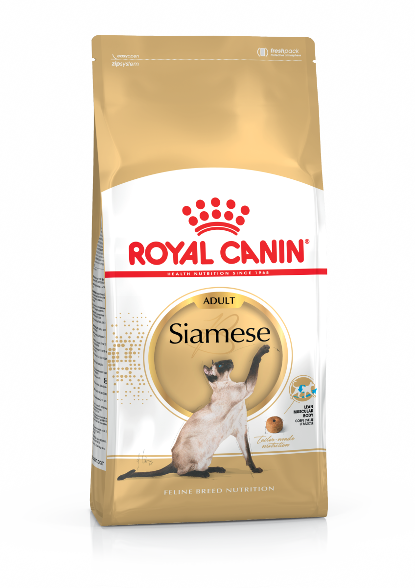 Сухой корм для котов и кошек породы Сиамская Royal Canin Siamese Adult