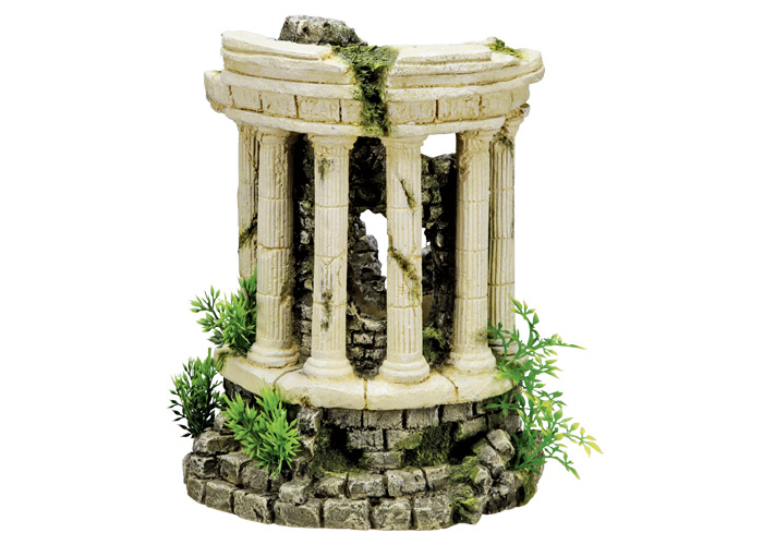 Декор для аквариума Античная колоннада с растениями Ancient Columns Aqua Ornaments Nobby