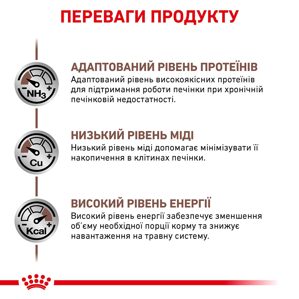 Сухий лікувальний корм для собак при захворюваннях печінки Royal Canin Veterinary Hepatic