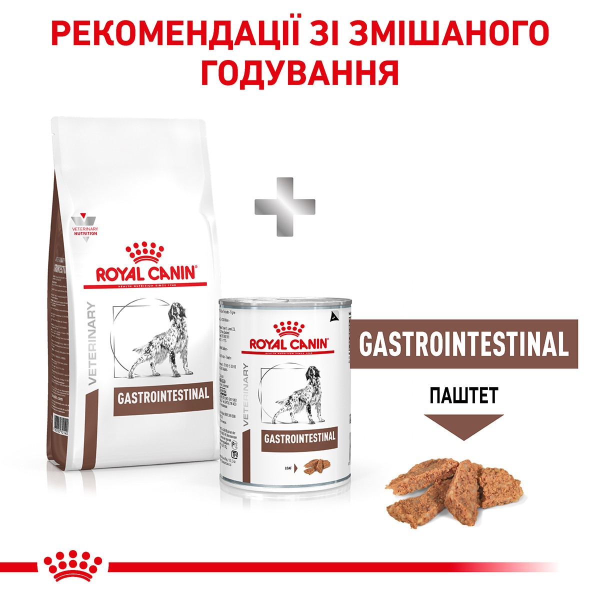 Сухий лікувальний корм для собак при гострих розладах травлення Royal Canin Veterinary Gastrointestinal