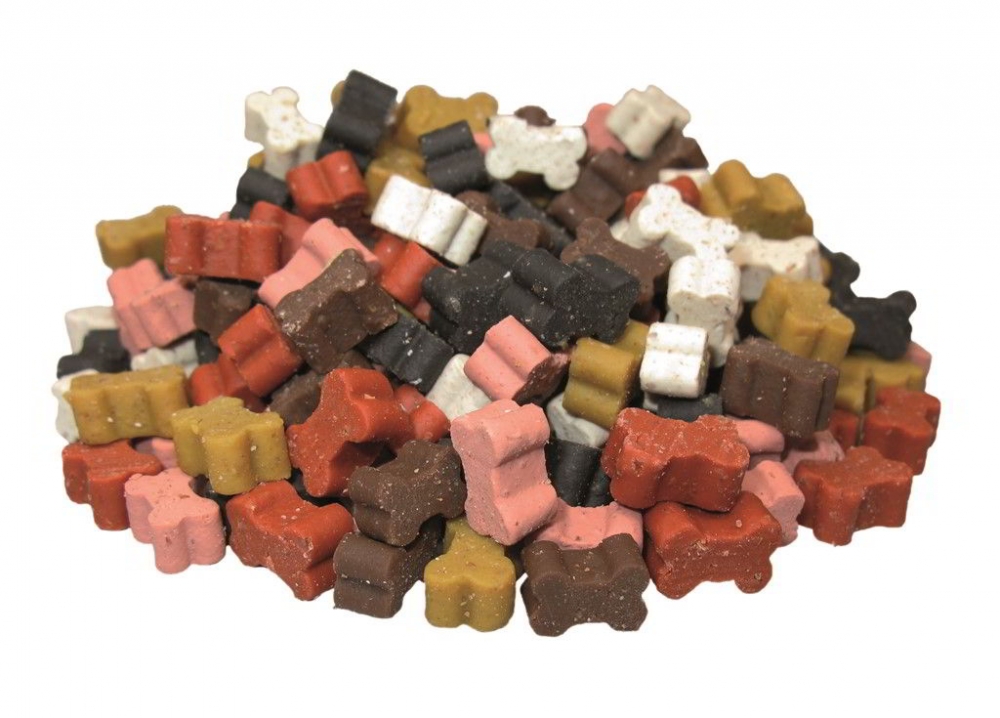 Ласощі для дресирування собак Тренувальні Кістки з М'ясного Асорті Nobby StarSnack Training Bones