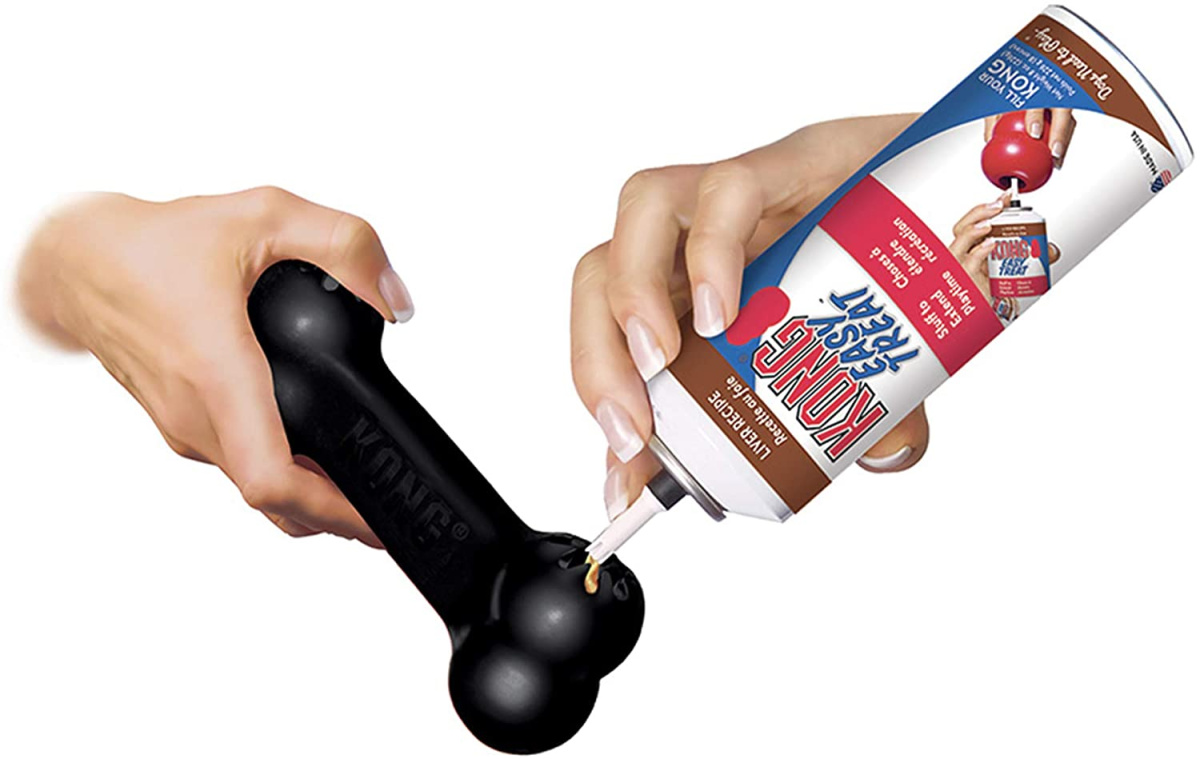 Игрушка для собак Сверхпрочная Косточка для лакомств KONG Extreme Goodie Bone