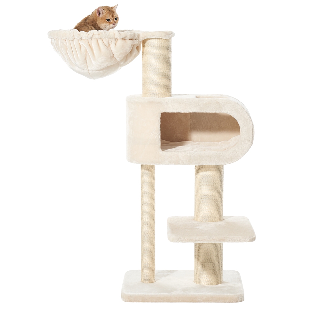 Кігтеточка для кішок з будиночком та гамаком Tove Nobby