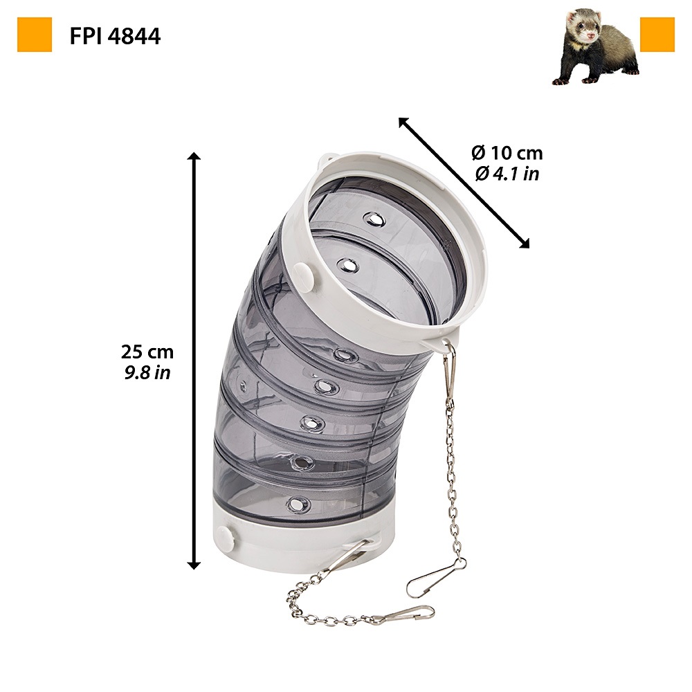 Підвісний тунель для тхорів з отвірами для повітря FPI 4844 Ferplast Підвісний тунель для тхорів з отвірами для повітря FPI 4844 Ferplast