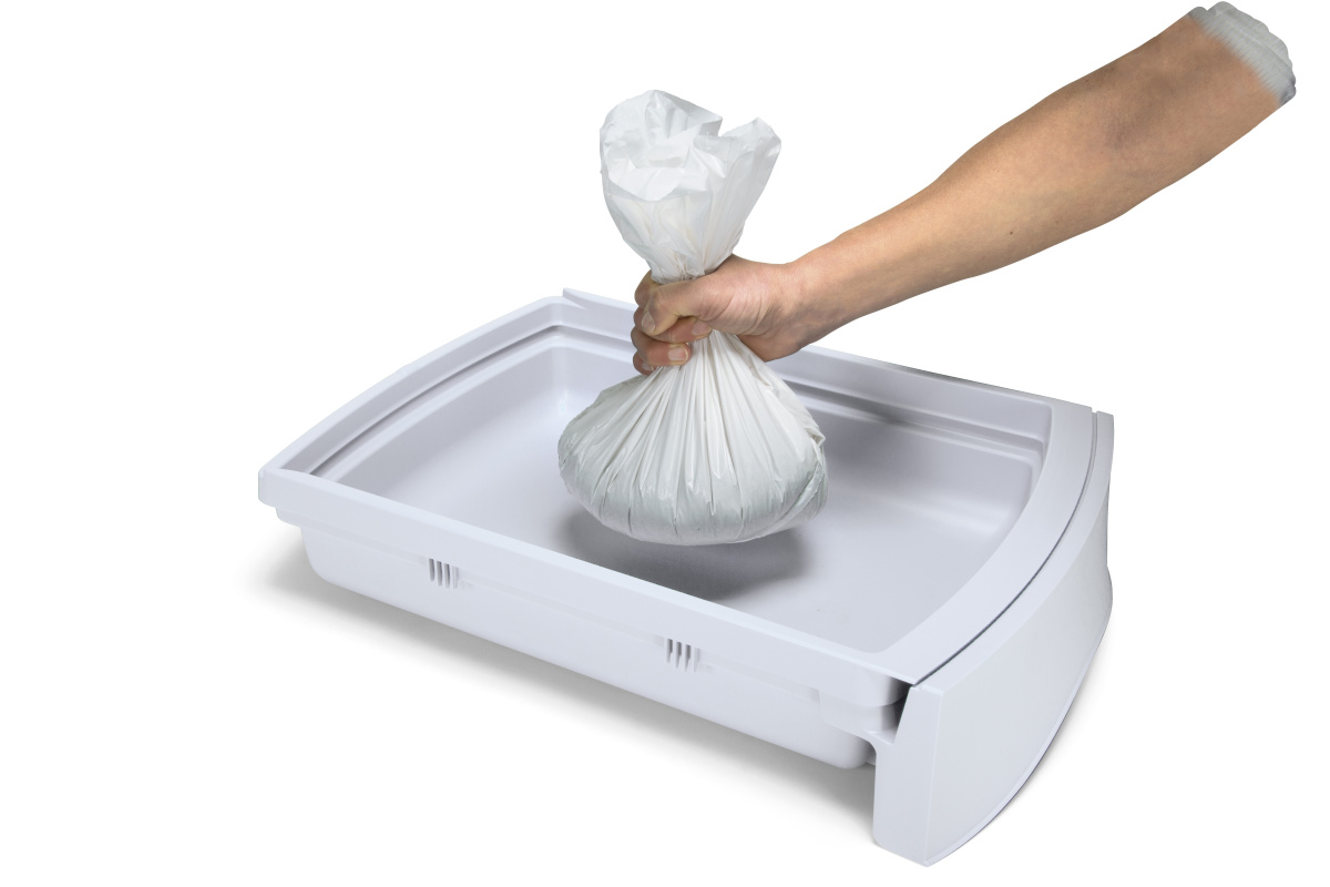 Закритий туалет-будиночок з вугільним фільтром у комплекті для котів Imac Zuma