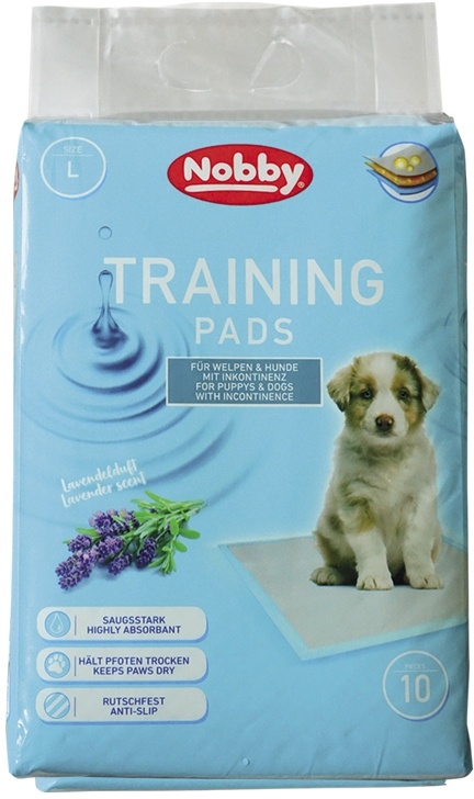 Поглинаючі пелюшки для собак із запахом лаванди Training Pads Nobby Поглинаючі пелюшки для собак із запахом лаванди Training Pads Nobby