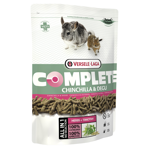 Повнораційний гранульований корм для шиншил та дегу Versele-Laga Complete Chinchilla & Degu