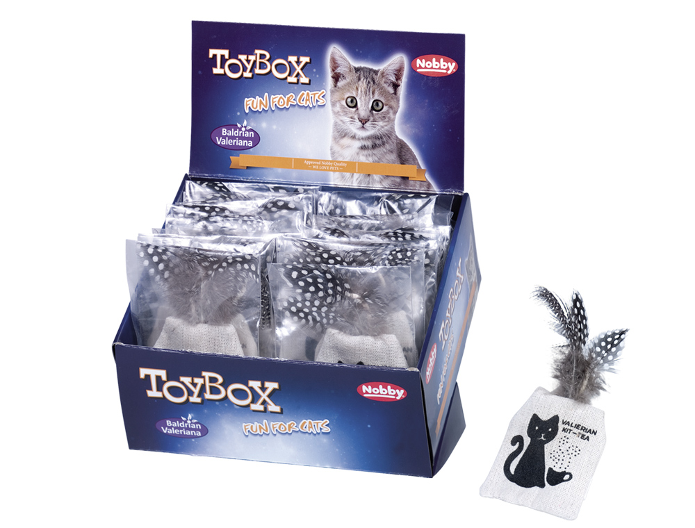Іграшка для котів ToyBox Мішечок з валеріаном Catnip Soft Nobby