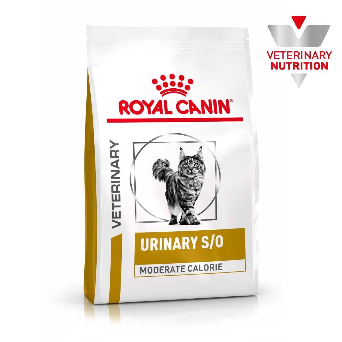 Сухой диетический лечебный корм для котов с мочекаменной болезнью Royal Canin Urinary S/O Moderate Calorie