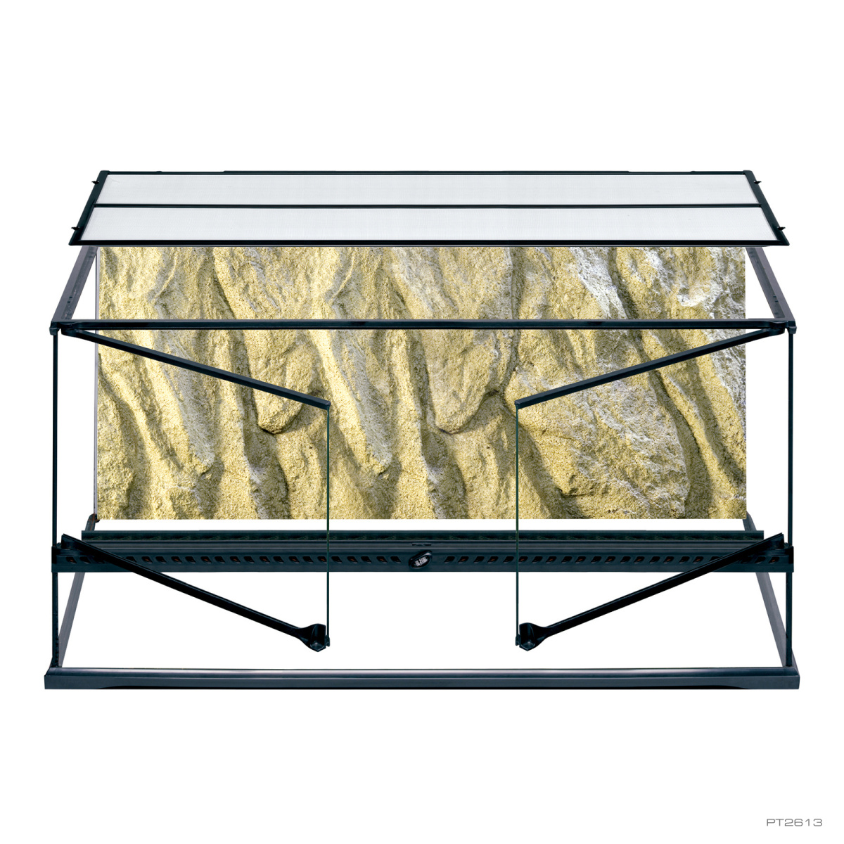 Стеклянный большой террариум 90 х 45 х 45 см Exo Terra Natural Terrarium Large Wide PT2613 Стеклянный большой террариум 90 х 45 х 45 см Exo Terra Natural Terrarium Large Wide PT2613