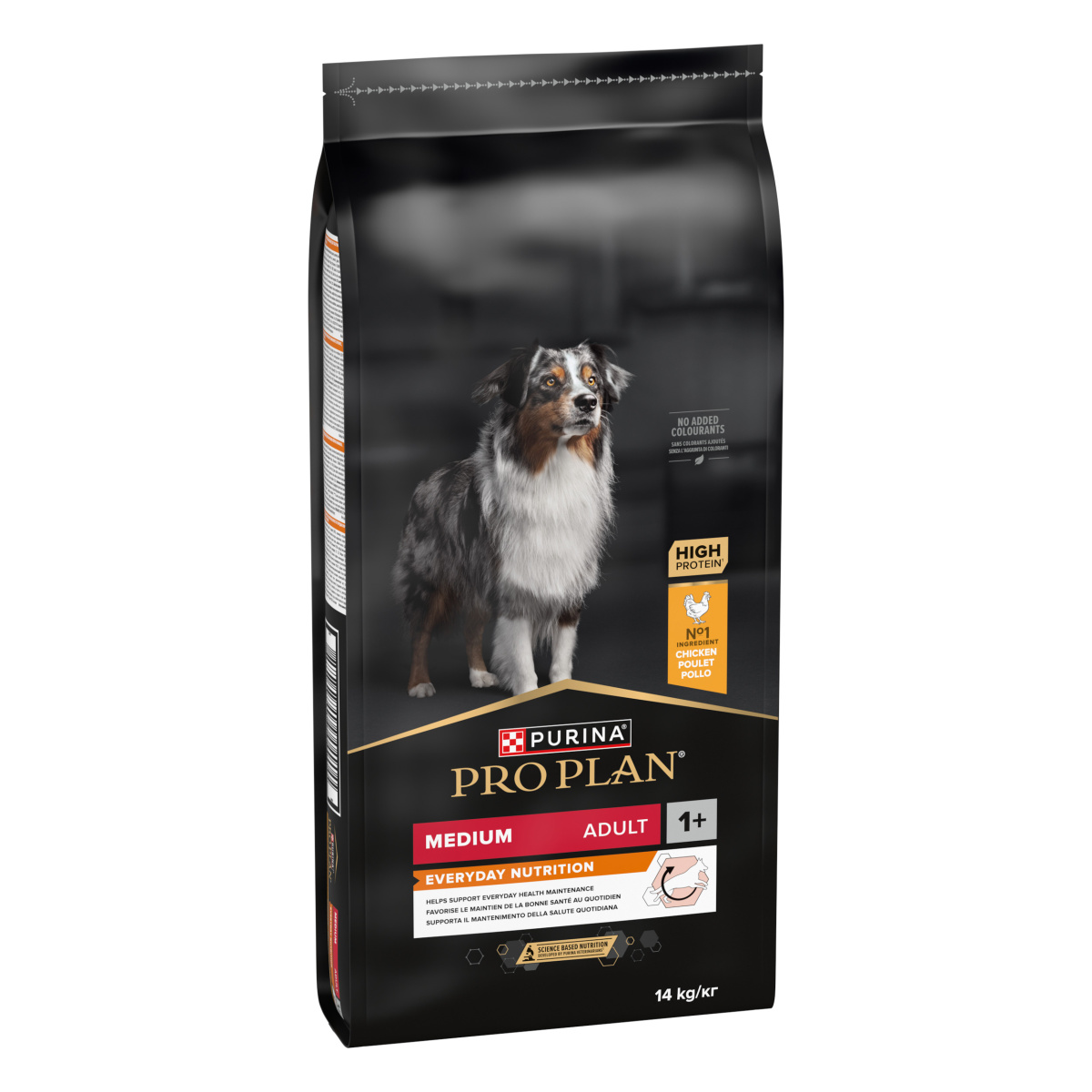 Сухий корм для собак середніх порід з Куркою Purina Pro Plan Medium Adult 1+ Everyday Nutrion Chicken