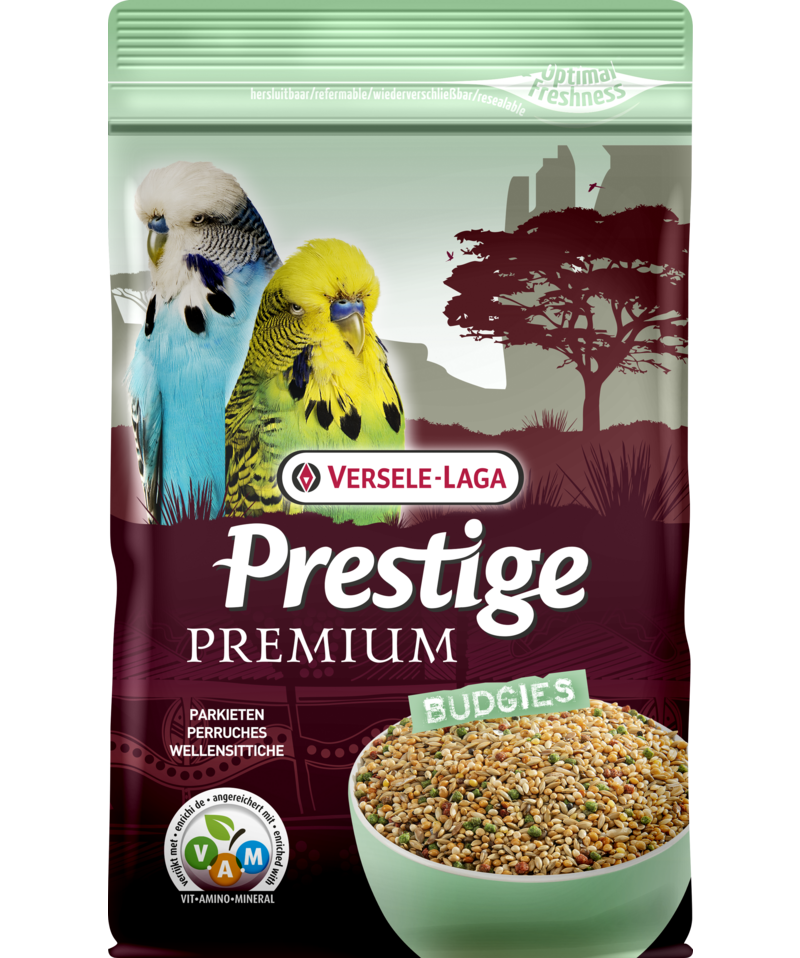 Корм для хвилястих папуг Versele-Laga Prestige Premium Вudgies