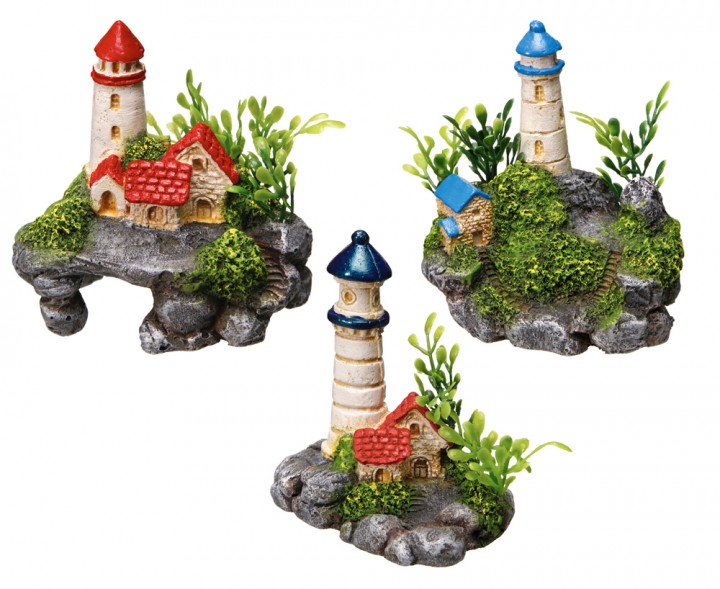 Декор для аквариума Маяк Lighthouse Aqua Ornaments Nobby