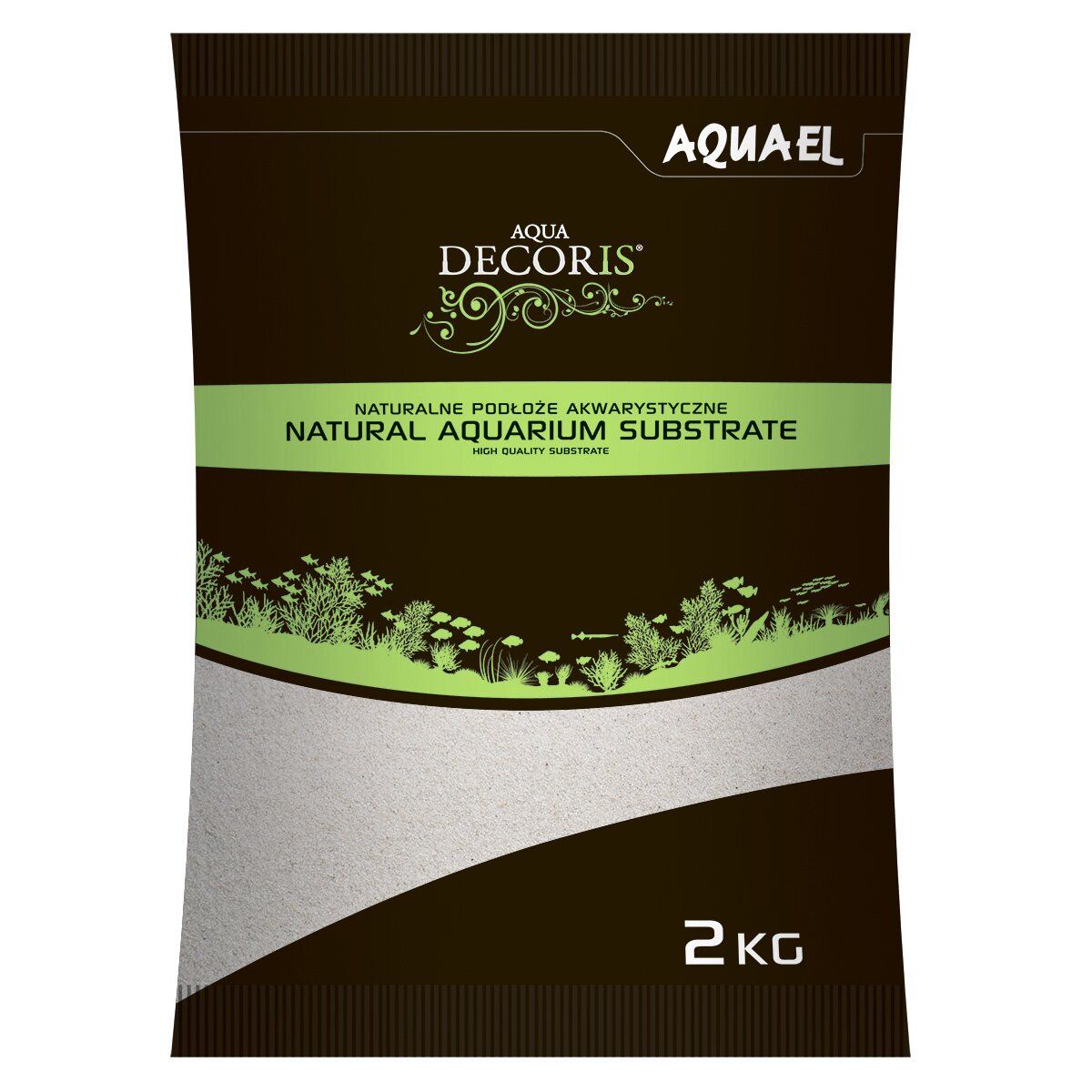 Пісок кварцевий 0,1-0,3 мм для акваріума Aquael Aqua Decoris