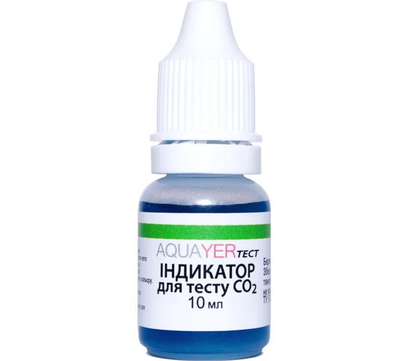 Індикатор для тривалого тесту на углекислотність акваріумної води Aquayer СО2